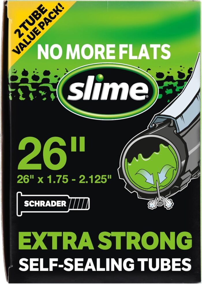 Slime Bike Inner Tube with Slime Puncture Sealant - Image 12
