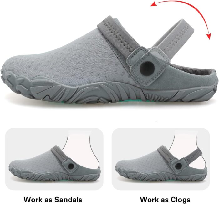 Besroad Outdoor Hiking Slip on Sandals Sports Water Shoes Fashion Sneakers Slippers Classic Clogs for Women Men - Image 3