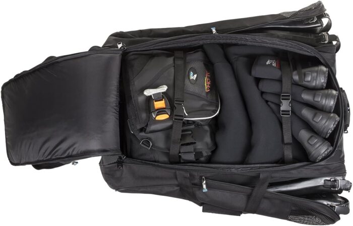 IST Roller Backpack / Equipment Bag for Scuba Diving & Snorkeling Gear, Travel Luggage with Wheels - Image 8