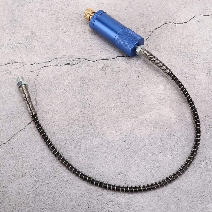 Aluminum Mini High Pressure Air Pump Oxygen Cylinder Oil Water Separator Diving Accessory for Scuba Diving Equipment Aluminum Material 8mm Connector 245g Weight - Image 9