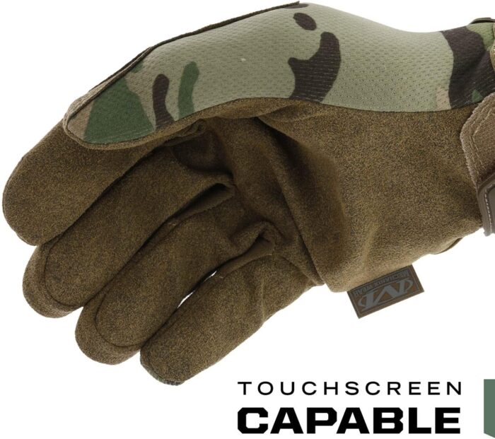 Mechanix Wear M-Pact 0.5MM Tactical Impact Resistant Gloves - Multi-Purpose Industrial Grip Gloves - Touchscreen Compatible - Machine Washable - X-Large - MultiCam Camoflage - Image 2