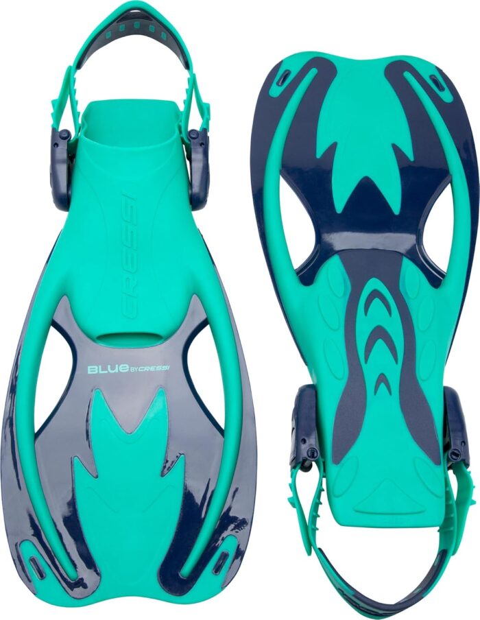 Cressi Kids Snorkeling Set- Short Adjustable Fins, Silicone Mask, and Dry Snorkel- Tinetto Rocks Dry Set- Designed in Italy - Image 6
