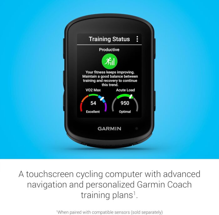Garmin Edge 840, Compact GPS Cycling Computer with Touchscreen and Buttons, Targeted Adaptive Coaching, Advanced Navigation and More - Image 3