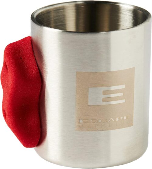 Escape Crimp Mug | Insulated Stainless Steel Rock Climbing Mug | 9 oz Capacity | Real Rock Climbing Hold Grip