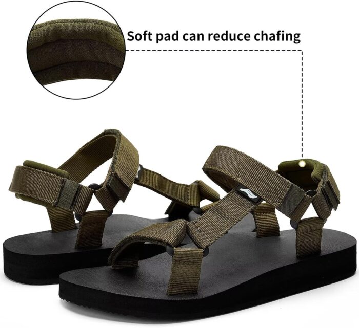 Women's Original Sport Sandals Hiking Sandals with Arch Support Yoga Mat Insole Light Weight Outdoor Water Shoes - Image 5
