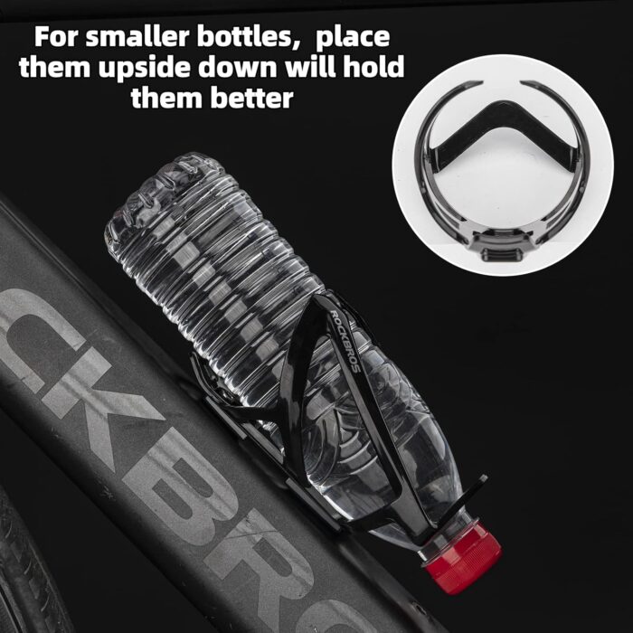 ROCKBROS Bike Water Bottle Holder Ultra-Light Bicycle Bottle Cages with Screws Tool, Universal Bike Cup Holder Rack for Road MTB Bikes… - Image 5