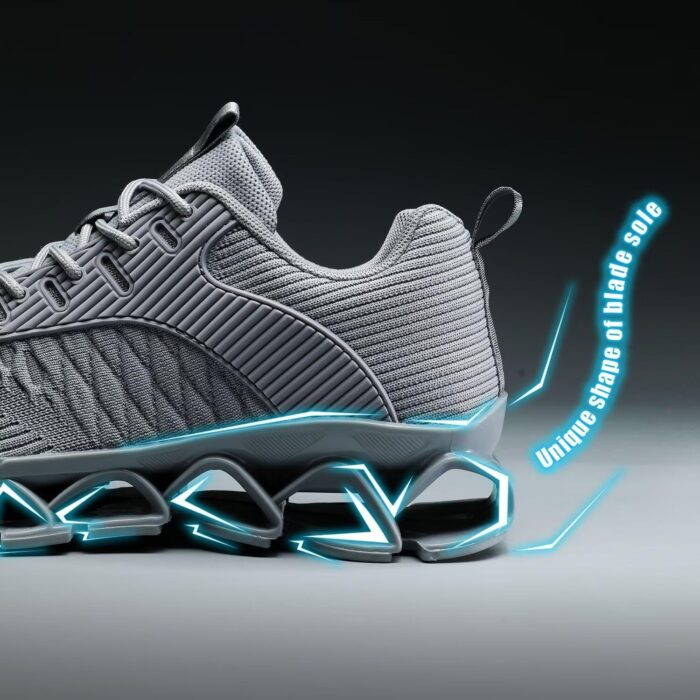 Men's Running Shoes Blade Tennis Walking Casual Fashion Sneakers Breathable Non Slip Gym Sports Work Athletic Trainers - Image 4