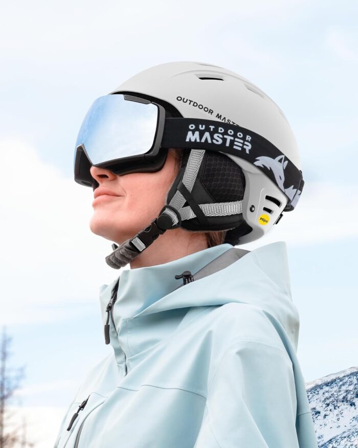 OutdoorMaster MIPS Ski Helmet - Kelvin II MIPS Snow Sport Helmet Snowboard Helmet for Men Women & Youth - Image 6