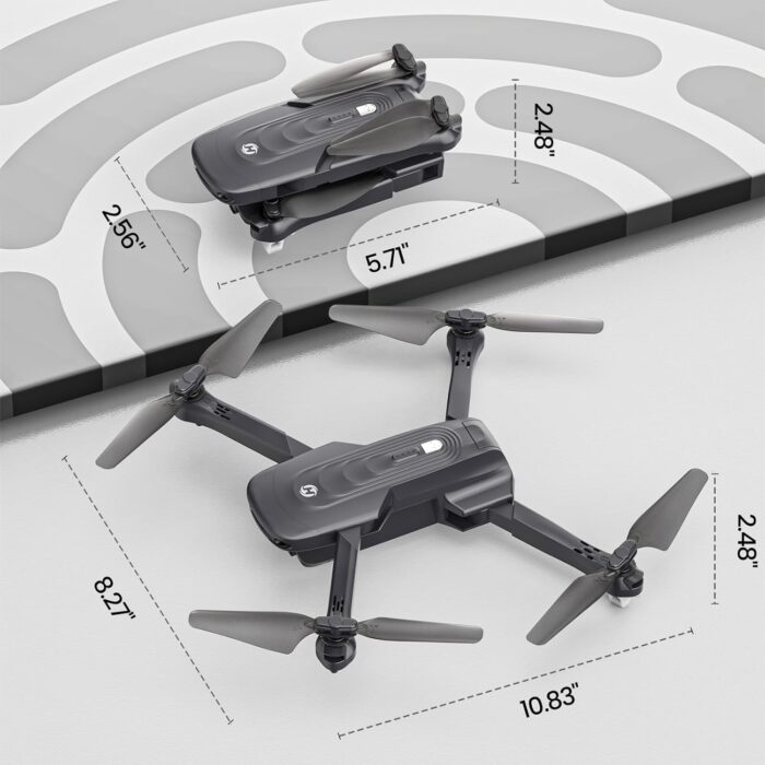 Holy Stone GPS Drone with 4K Camera for Adults, HS175D RC Quadcopter with Auto Return, Follow Me, Brushless Motor, Circle Fly, Waypoint Fly, Altitude Hold, Headless Mode, 46 Mins Long Flight - Image 9