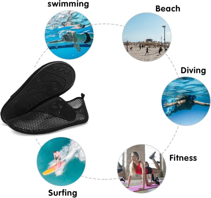 Spesoul Water Shoes for Women Men Quick Dry Aqua Socks Water Sneakers Outdoor Beach Swim Shoes - Image 6
