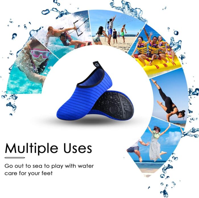 Water Shoes for Women and Men, Quick-Dry Aqua Socks Swim Beach Womens Mens Shoes for Outdoor Surfing Yoga Exercise - Image 6