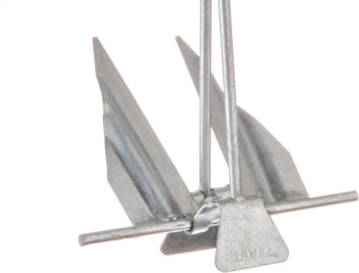 Seachoice Utility Anchor with Slip Ring Shank – Hot-Dipped Galvanized Steel or PVC Coated – Multiple Sizes - Image 3