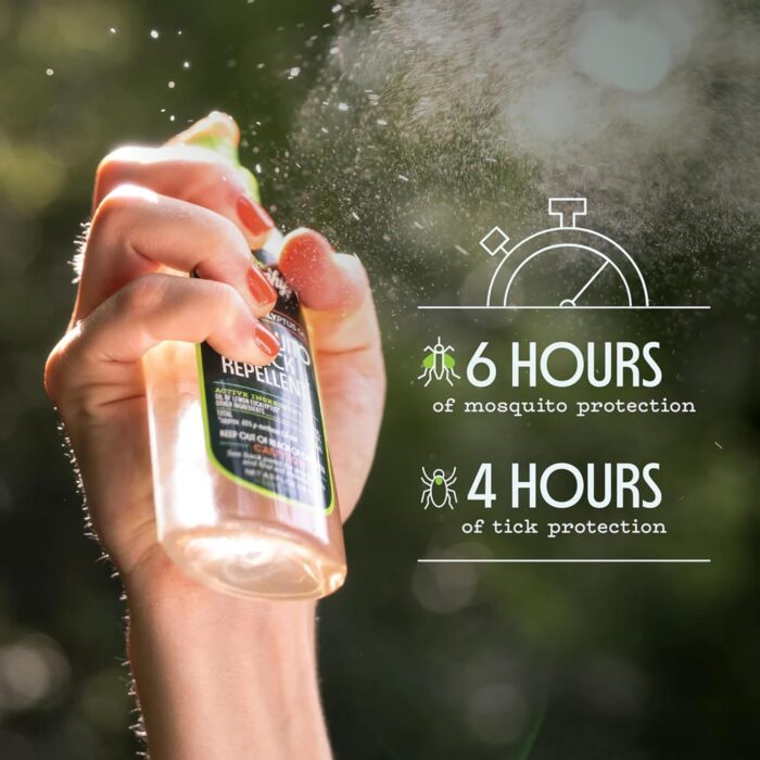 Murphy's Naturals Mosquito & Tick Bug Repellent Spray, Father's Day Gift for Dad, Oil of Lemon Eucalyptus for Skin + Outdoor Gear, DEET-Free, 4oz Pump, 2-Pack - Image 3
