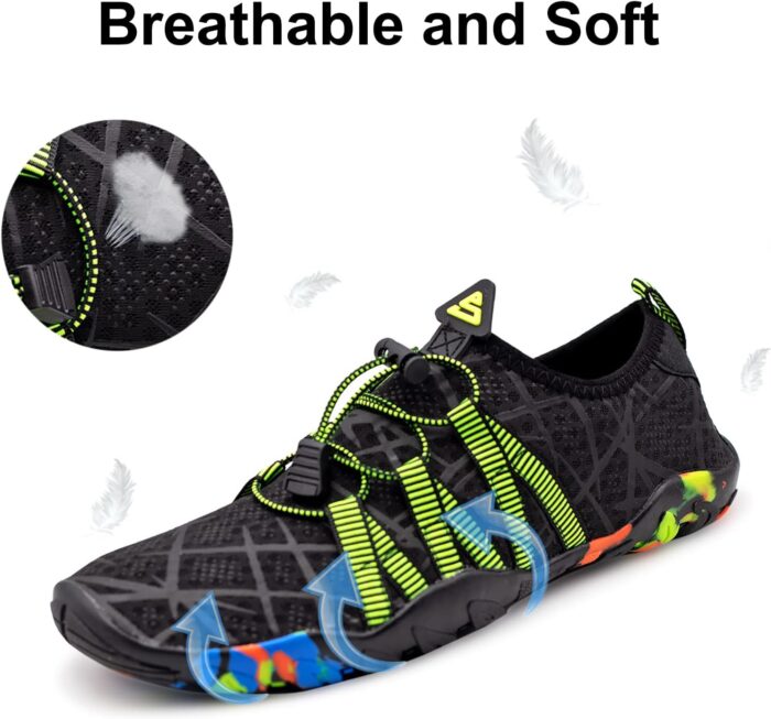 Water Shoes for Men Women Quick-Dry Barefoot Aqua Sock Outdoor Athletic Sport Shoes - Image 4