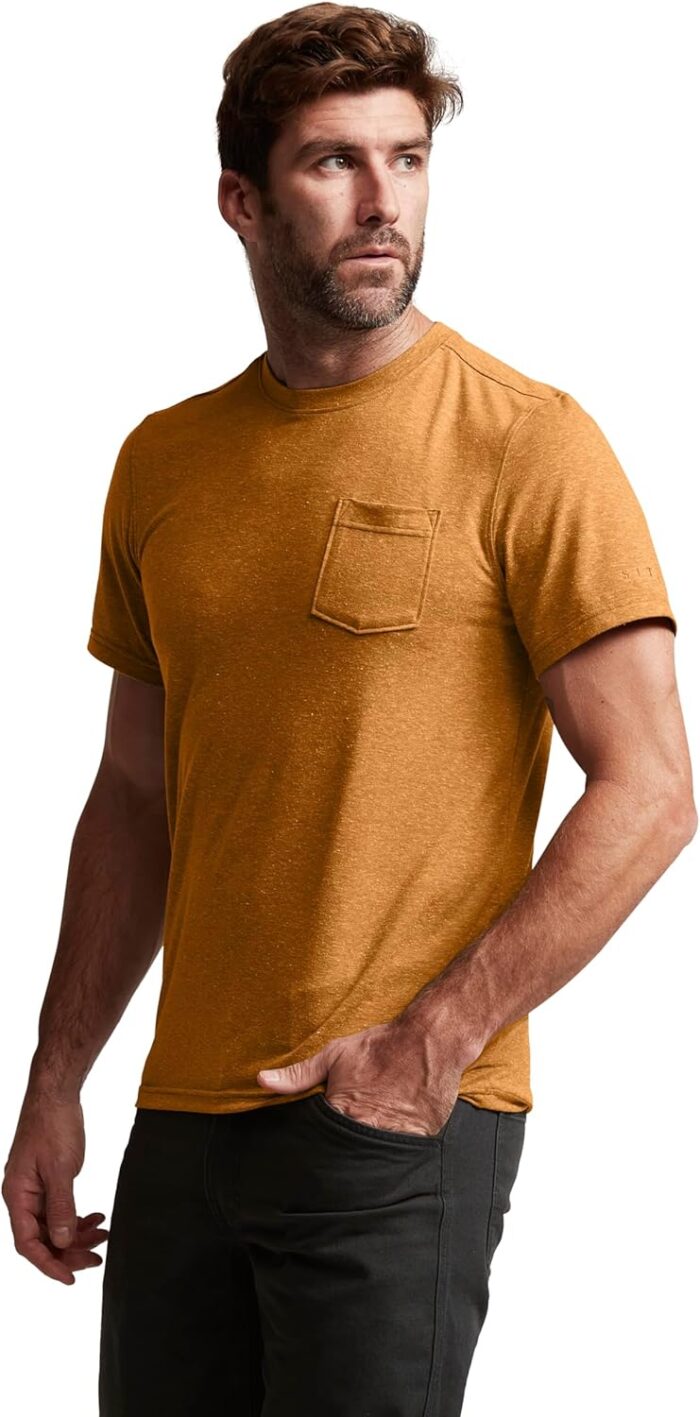 SITKA Gear Men's Essential Crew Neck Everyday Short Sleeve T-Shirt - Image 3