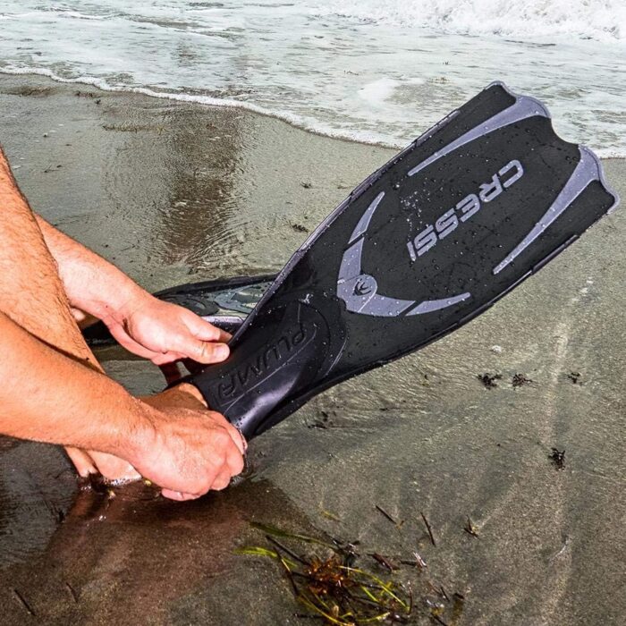 Cressi Adult Snorkeling Full Foot Pocket Fins Made with Advanced Technology - Pluma: Made in Italy - Image 5