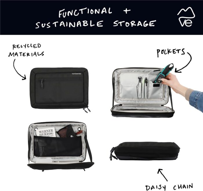 VanEssential Soft Sided Venture L-Track Mounted Storage Bag Large - Image 6