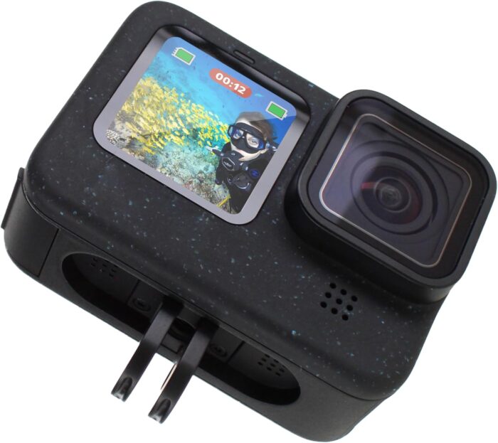 GoPro HERO12 (Hero 12) Black - Waterproof Action Camera with 5.3K HDR Video, 27MP Photos, 1/1.9" Image Sensor, Live Streaming, Webcam, Stabilization + 64GB Card & 50 Piece Accessory Kit - Bundle - Image 8