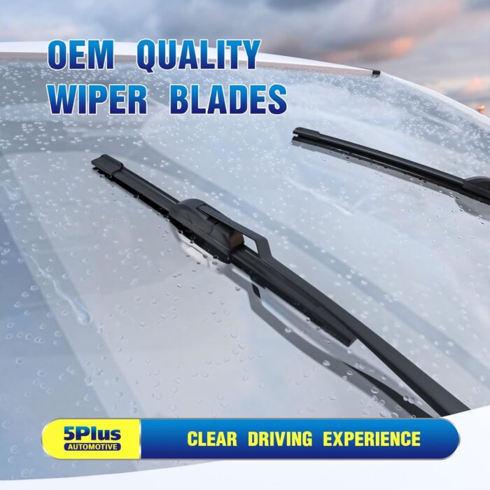 5 PLUS Windshield Wipers Replacement For 2017-2022 Nissan Rogue Sport Windshield Wipers, Original Equipment Automotive Replacement Windshield Wiper Blades 28"+18"+12"(3 Wipers) - Image 4