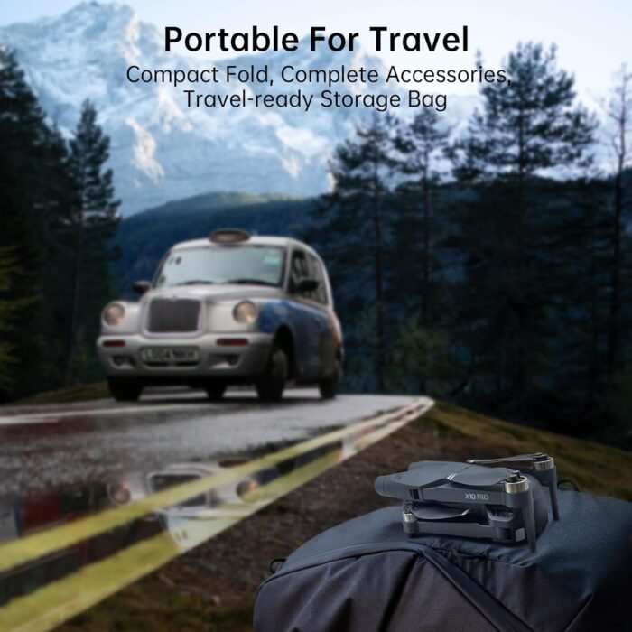 CHUBORY X10 PRO GPS Drone with Camera for Adults 4K UHD, 90 Min Long Flight Time,3280 FT Long Control Range, Auto Return, Follow Me, Brushless Motor, 5G FPV RC Quadcopter for Beginners( - Image 5