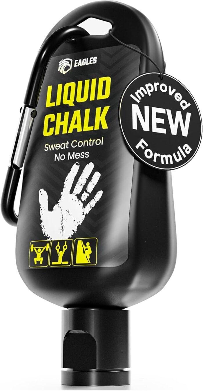 EAGLES Pro Grade Liquid Chalk 60ml, 1, 2, 3 or 4 Pack Mess-Free Chalk for Weightlifting, Gymnastics Rock Climbing, Dancing, Pole Grip - Sports & Workout Chalk - Sweat-Resistant Long Lasting - Image 9