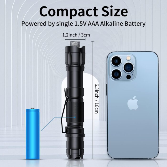 3000 Lumen Round Aluminum LED Laser Pointer with Various Lighting Patterns, High Performance - Image 2