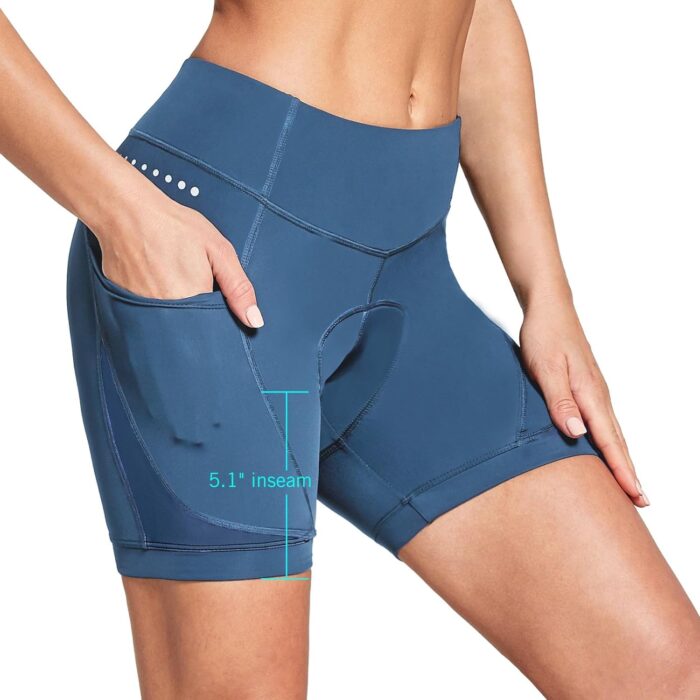 baleaf 4D Padded Bike Shorts Women Cycling Underwear Gel Padding Pockets - Image 2