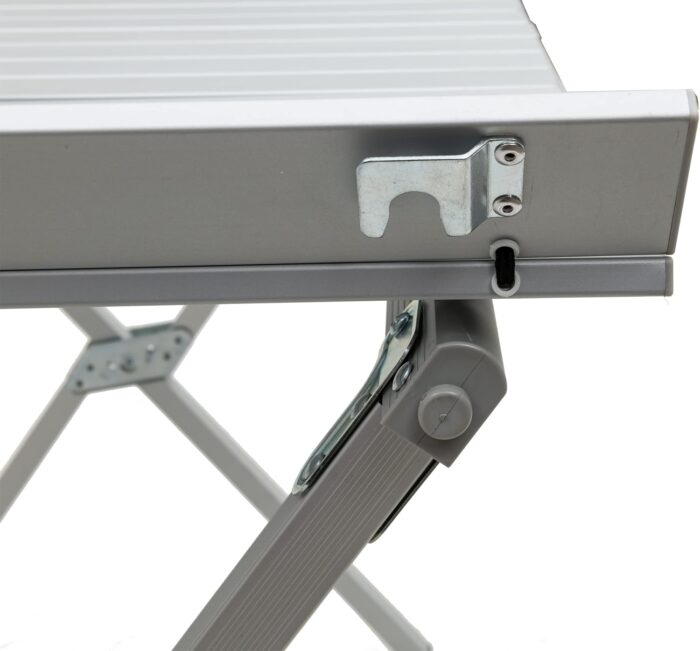 ALPS Mountaineering Folding Camping Table with Smooth Easy-to-Clean Roll Top and Sturdy and Lightweight Aluminum X Frame, Shoulder Carry Bag, 3 Sizes - Image 4