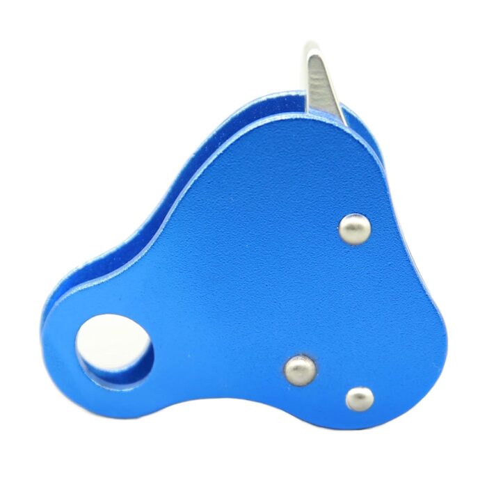 SOB Climbing Fall Protection Belay Device Ascender Protect Aluminum Magnesium Alloy Climbing Ascent Rope Grip Clamp for Mountaineering Rock Climbing Downhill Operations and Rescue - Image 2