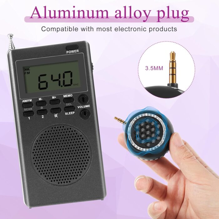 Dunzy Ghost Hunting Equipment Kit,Spirit Ghost Hunting Equipment Communication Include 1 Paranormal Radio 1 Speaker and LED UV Flashlight,Paranormal Research Tool Portable Detector(Retro Style) - Image 5