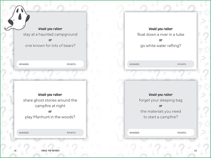 Would You Rather? Summer Edition: Laugh-Out-Loud Game for Camping, Road Trips, and Vacation Travel - Image 3