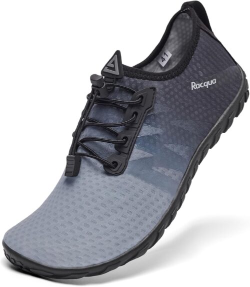 Racqua Water Shoes Men Women Quick Dry Gradient Shoes Barefoot Aqua Athletic Sports Swim Shoes