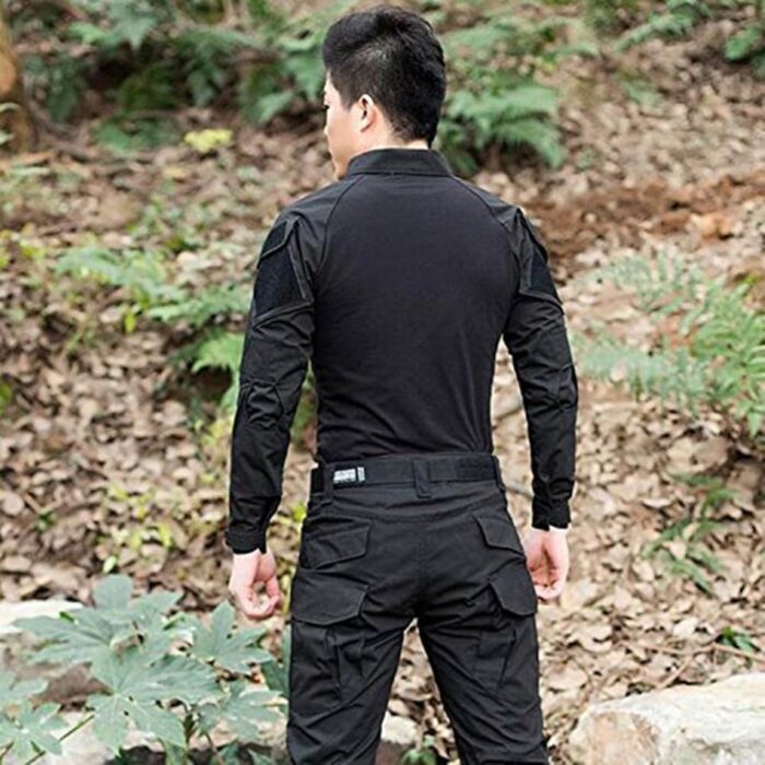 H World Shopping HANSTRONG Gear Tactical Hunting Military Long Sleeve Shirt with Elbow Pads - Image 3