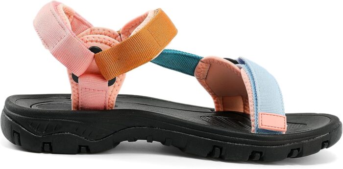 Women's Hiking Sport Sandals Water Outdoor Athletic Shoes With Arch Support Adjustable Beach Shoes - Image 4