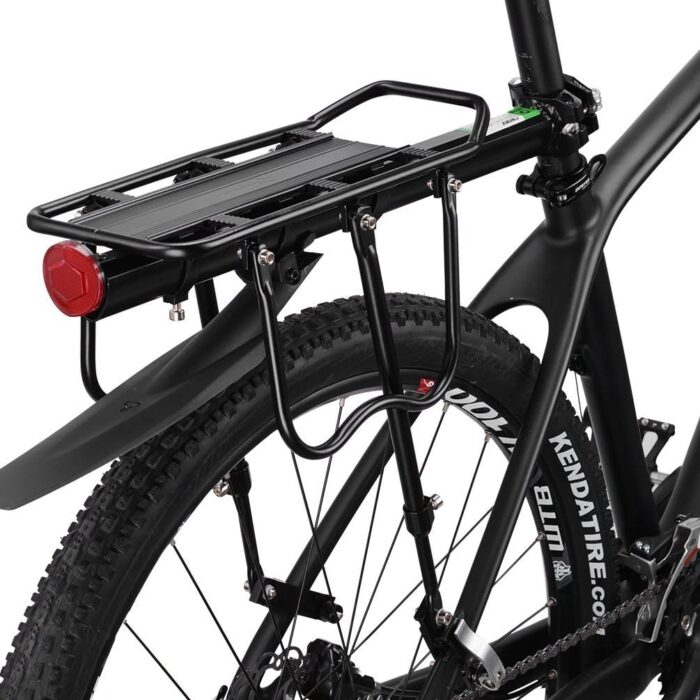 ROCKBROS Bike Bicycle Cargo Rack Rear Bike Rack for Back of Bike Carrier Rack with Fender Quick Release Mountain Road Bicycle Rear Racks 110-165 lbs Capacity Universal - Image 4