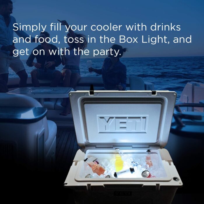 HEXNUB Cooler Box Light, Waterproof, Rechargeable LED Light Compatible with YETI, RTIC, ORCA, Igloo, Coleman Ice Chest, Magnetic Base, Great for Outdoor Events, Camping, Fishing, Hunting, Boating - Image 3