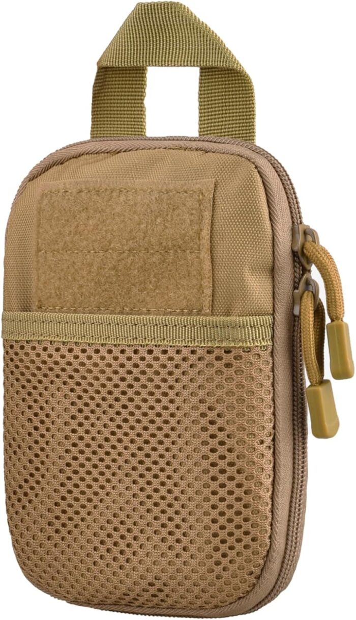 JEELAD Molle Pouches Tactical Pouches EDC Tool Bag Hanging Waist Bag Military Carry Accessory Belt Utility Pouch