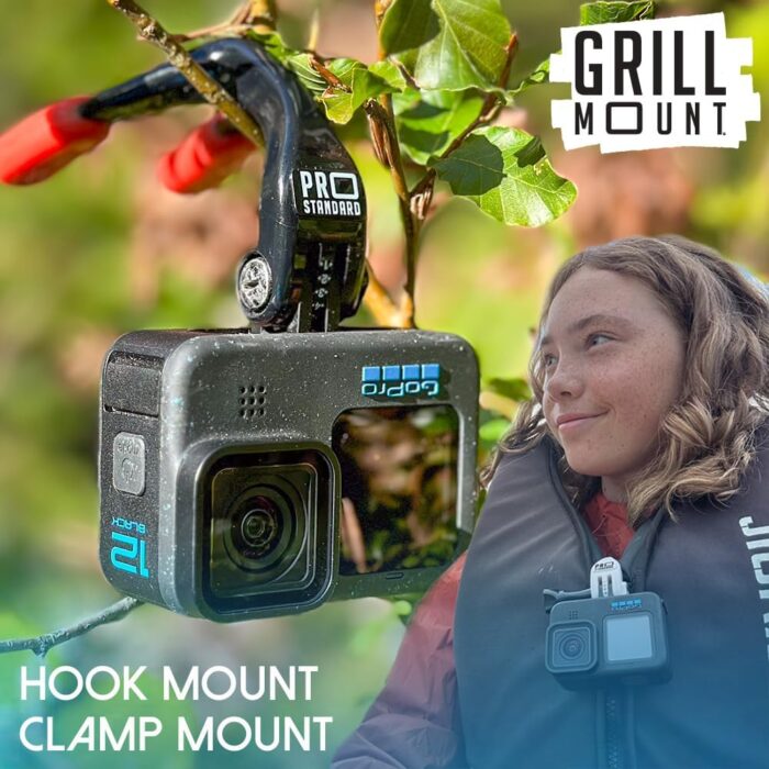 Grill Mount 3. 0 - The Best Mouth Mount Compatible with GoPro Cameras (Black/red)… - Image 7