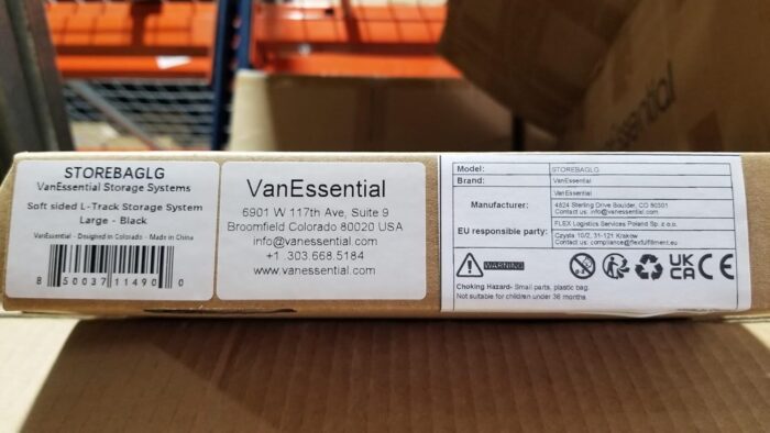 VanEssential Soft Sided Venture L-Track Mounted Storage Bag Large - Image 9