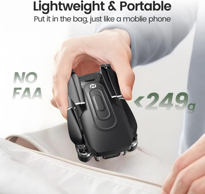 Holy Stone GPS Drone With 4K EIS Camera For Adults, HS175G 249g Foldable RC Quadcopter With Auto Return, Follow Me, 60 Mins Flight Time, Battery Fast Charge, Headless Mode, Upgraded HS175D - Image 8
