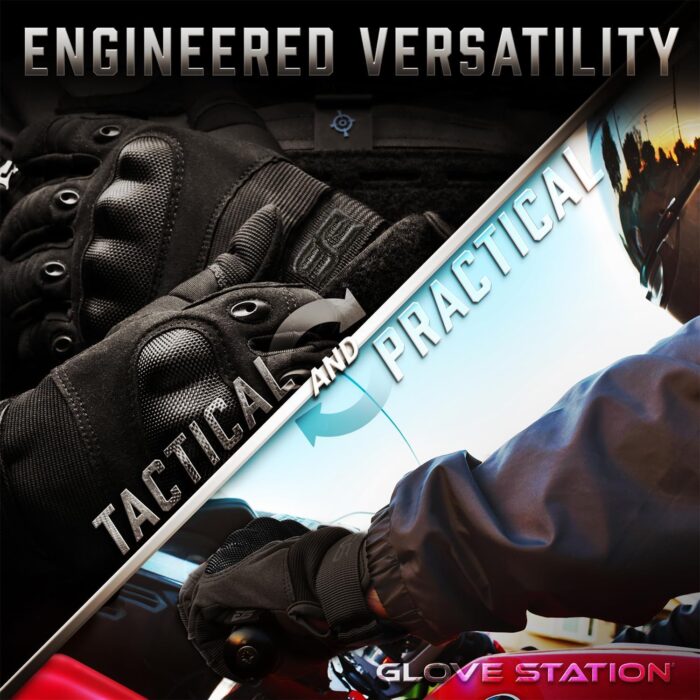 Glove Station - Tactical Shooting Hard Knuckle Gloves for Men and Woman with Touchscreen Fingers - Durable and Comfortable Hand-Gear for Outdoor Work Shooting and Hunting - Image 6