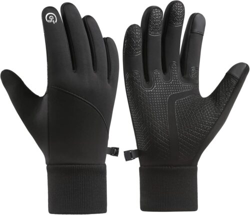 Winter Gloves for Men & Women - Touch Screen, Warm & Waterproof, Running, Cycling & Driving Gloves