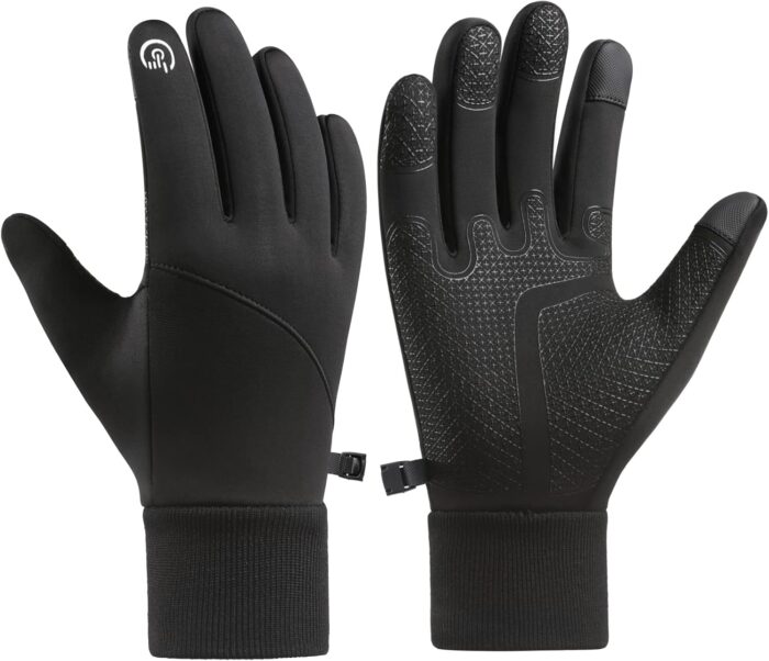Winter Gloves for Men & Women - Touch Screen, Warm & Waterproof, Running, Cycling & Driving Gloves