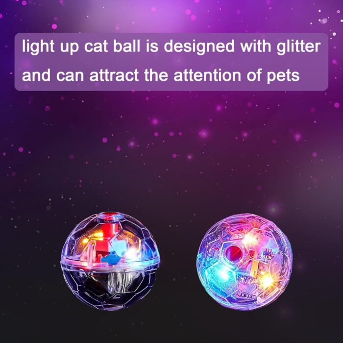 Ghost Hunting Equipment Kit, Include 1 pc Emf Meter and 4 pcs Motion Light up Cat Balls；Paranormal Equipment (Ghost Hunting Equipment Kit) - Image 2