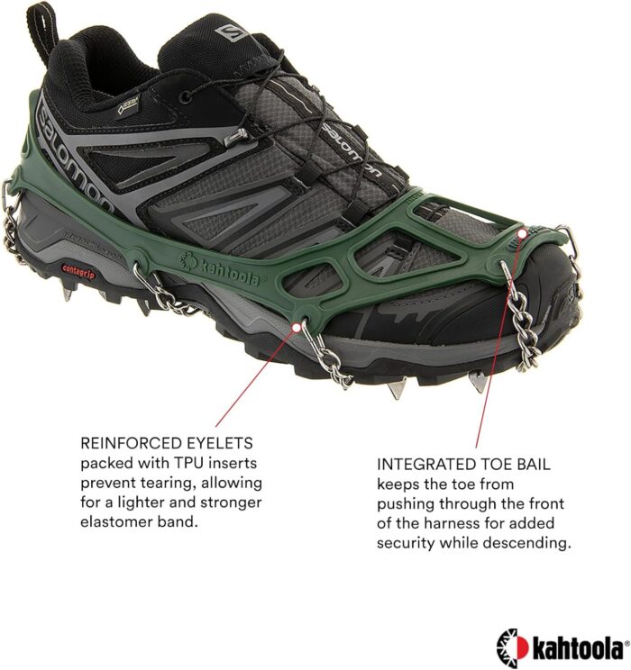 Kahtoola MICROspikes Footwear Traction for Winter Trail Hiking & Ice Mountaineering - Image 3