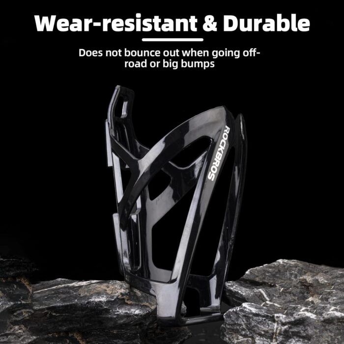 ROCKBROS Bike Water Bottle Holder Ultra-Light Bicycle Bottle Cages with Screws Tool, Universal Bike Cup Holder Rack for Road MTB Bikes… - Image 6