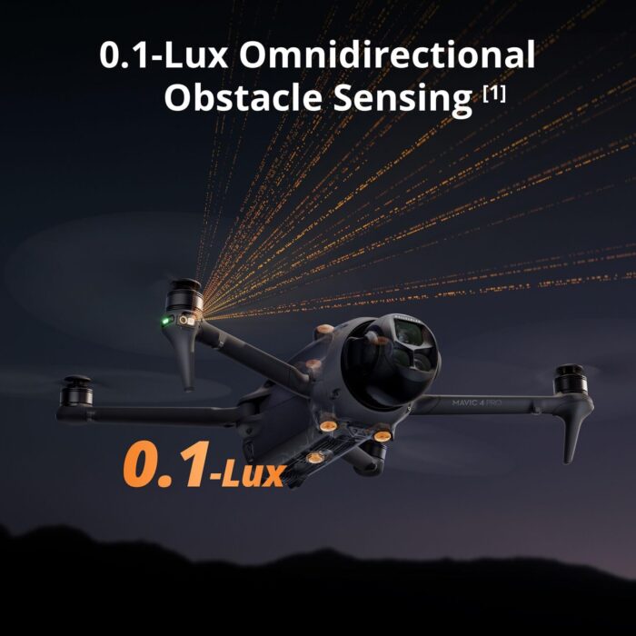 DJI Mavic 4 Pro Drone Fly More Combo 6K60 HDR, 100MP, 51-Min Max Flight Time, 18.6-Mile Range, ActiveTrack 360 Subject/Vehicle Tracking, Omnidirectional Avoidance Bundle with 128GB Memory, Backpack + More - Image 5