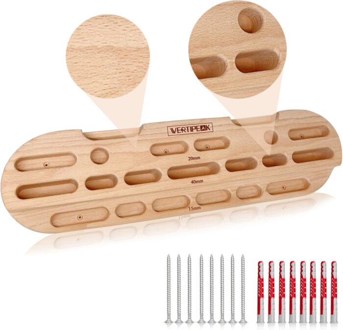 Climbing Hangboard,Rock Climbing Fingerboard Perfect for Boulder Training,Climbing Training and Pull-ups