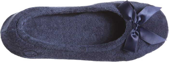 isotoner Women's Terry Ballerina Slipper Clog - Image 6
