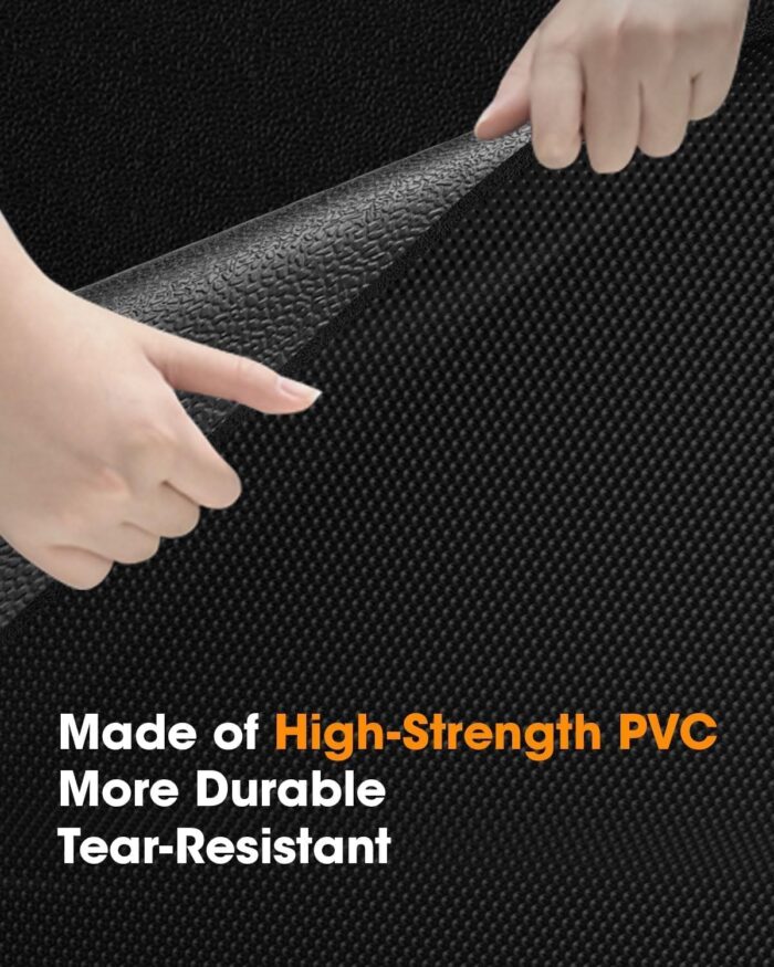 Bike Mat Compatible with Peloton Bikes, Treadmill Mat, Ellipticals, 63“ × 30”, Heavy-Duty, Non-Slip Mat for Exercise Bike, 1/4" Thick, Under Mat Protect Hardwood Floor Carpet - Image 6